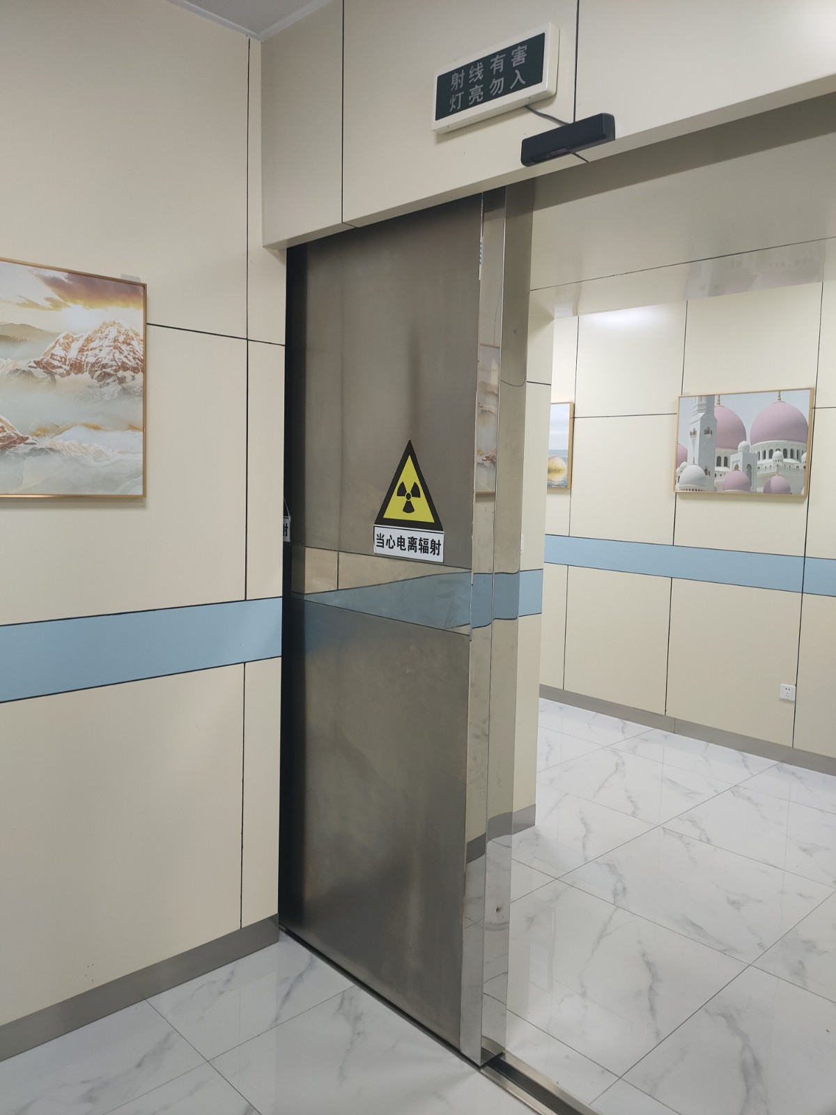 惠州防辐射铅门的安装工艺流程
